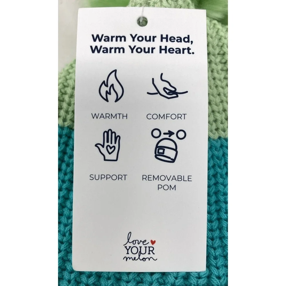 Disney X Love Your Melon Tiana Princess and the Frog Beanie Youth Teen‎ Size NWT